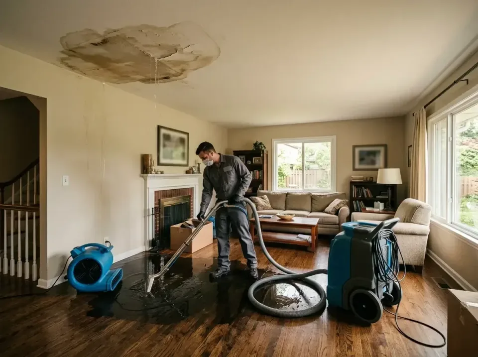 attic-pipe-burst-ceiling-drip-008 — frequently asked questions, Water Damage Restoration & Carpet Care in North Riverside, IL